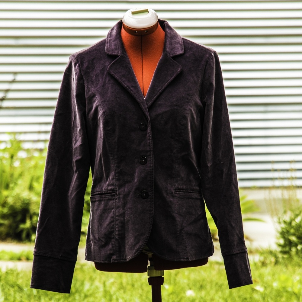 Purple velvet jacket - Dockers collection